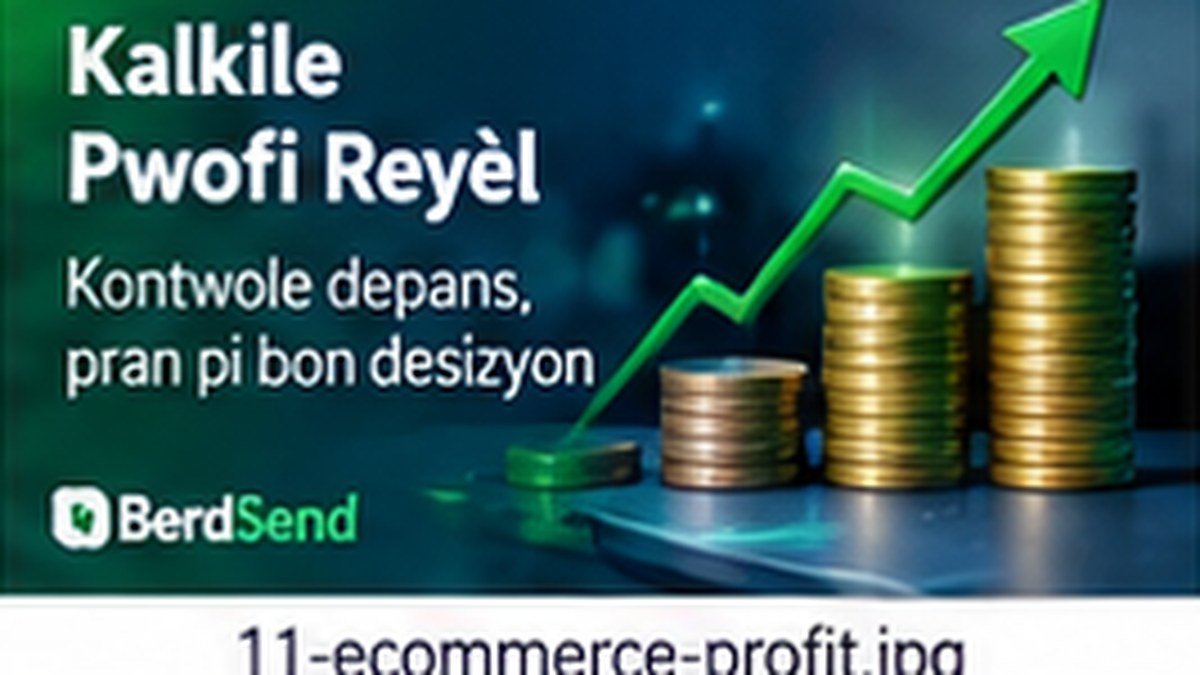 Kijan pou kalkile pwofi reyèl nan e-commerce apre frè, retou ak piblisite