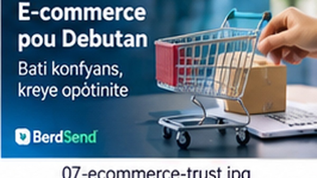 E-commerce pou debutan: sa yon boutik sou entènèt bezwen pou bati konfyans