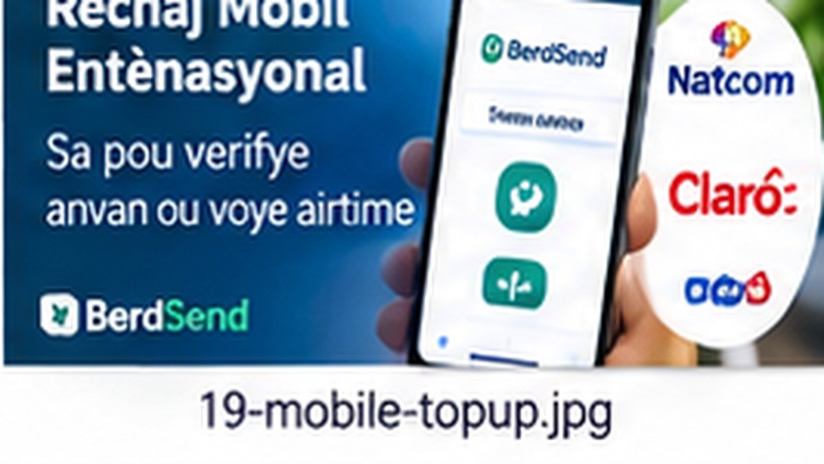 Rechaj mobil entènasyonal: sa pou verifye anvan ou voye airtime